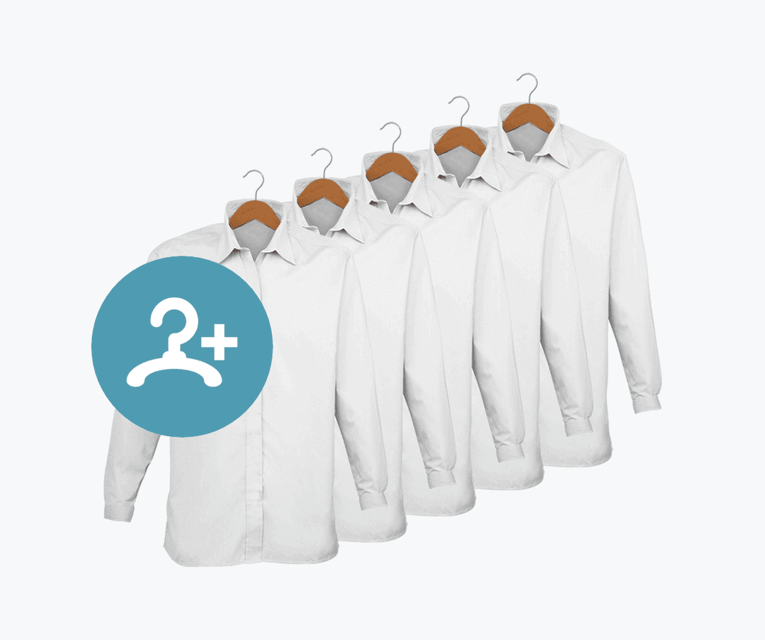 5 X Hung Shirts Plus