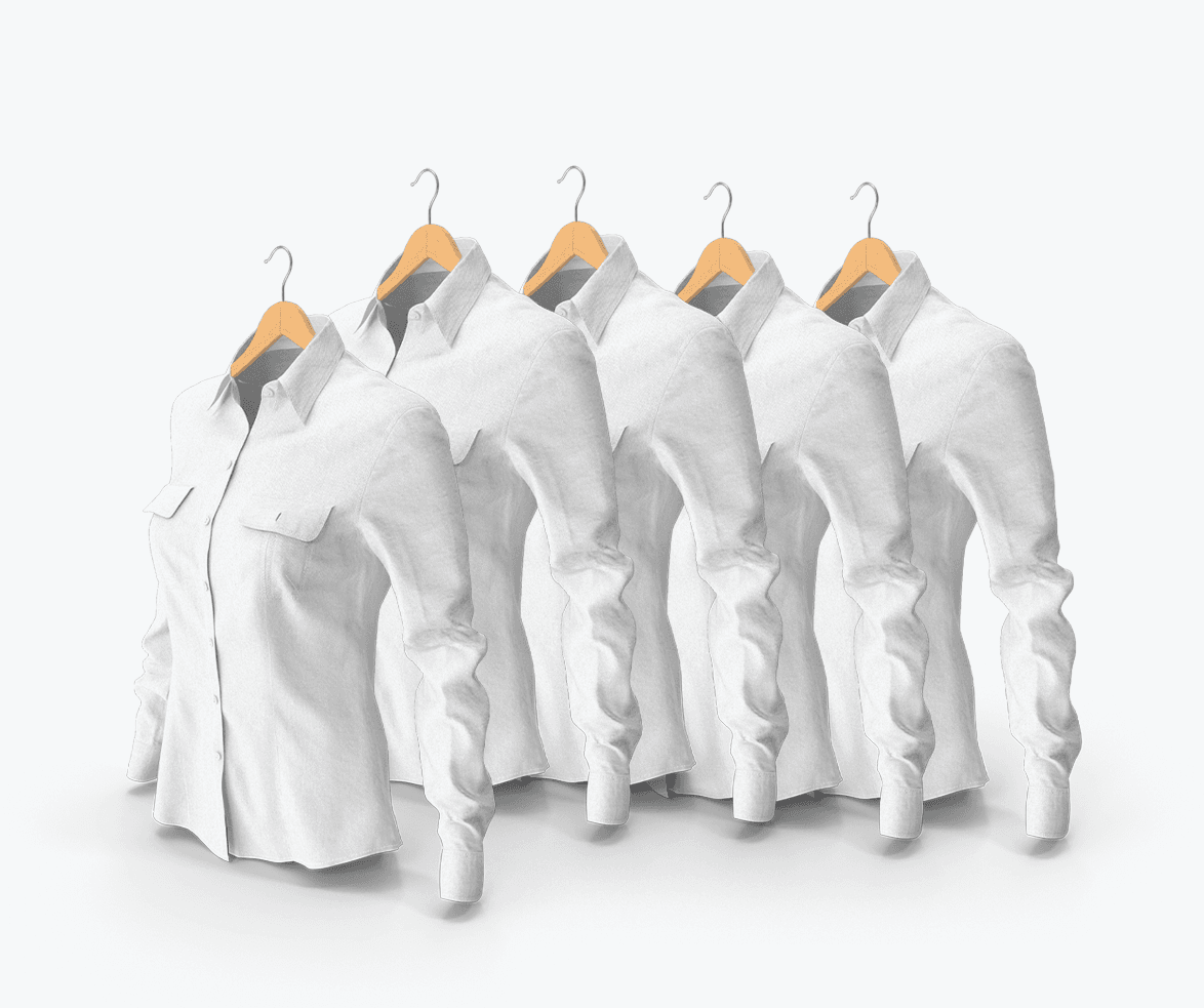 5 X Women's Hung Shirt