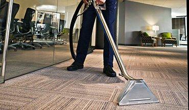 Moquette on-site cleaning 